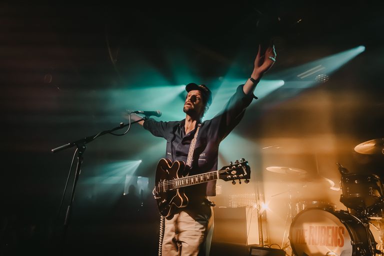 The Rubens performing live at The Gov in Adelaide